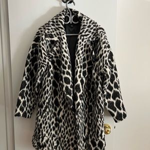 Banana Republic oversized Moto style coat